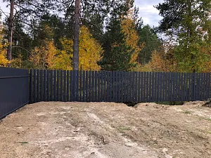 Забор из штакетника в Сургуте