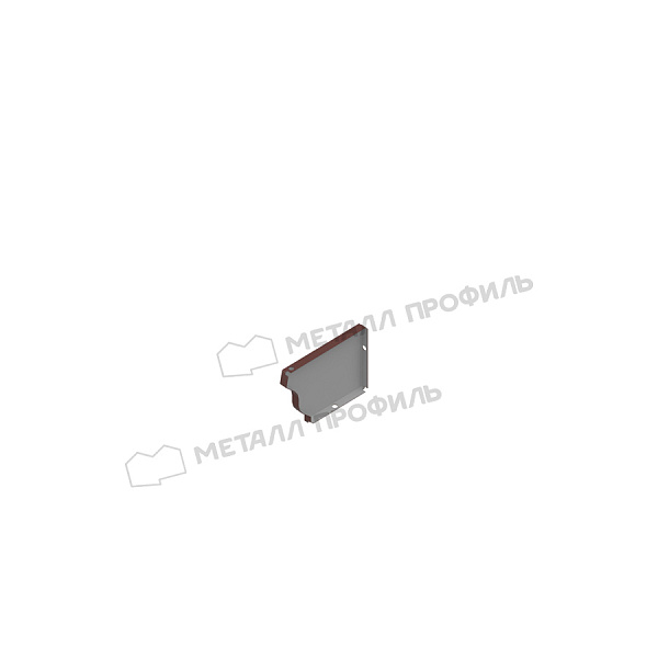 Заглушка желоба 120х86 левая (ПЭ-01-RR32-0.5) продажа в Караганде, по стоимости 470 тнг..